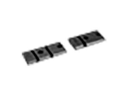 Warne 2-Piece Steel Base Set, Matte Black