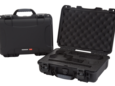 Nanuk 910 Classic 2 Up Pistol Case, Black