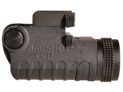 AimShot Rechargeable Pistol Light Matte Black 130 Lumens White LED