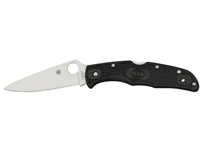 Spyderco 3.75" VG-10 Blade Black FRN Handle Folding Knife