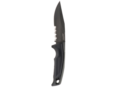 SOG Recondo Fx - Black, Partially Serrated, Ambidextrous, Fixed Blade