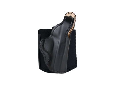 Desantis Gunhide Die hard rig ankle leather/sheepskin, Black, Right