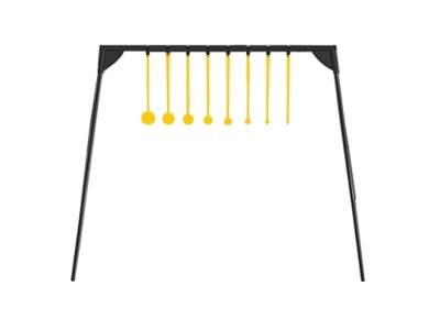 Caldwell Rimfire KYL Challenge Target Kit w/Stand, Black/Yellow, .17 HMR