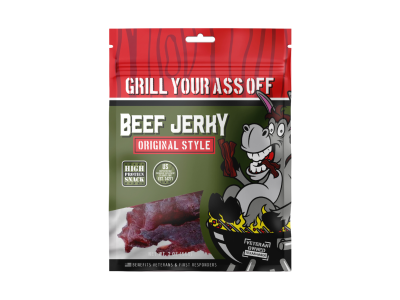 Grill Your Ass Off Original Style Beef Jerky