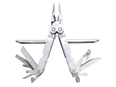 SOG Powerlock Satin, V-Cutter, Nylon Pouch