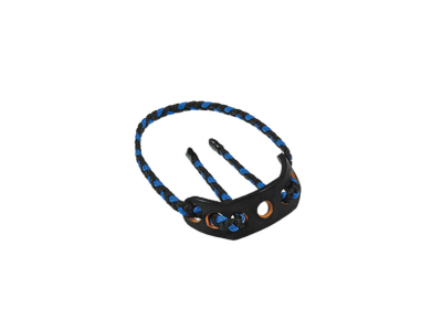 Paradox Braided Bow Wrist Sling, Blue