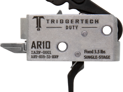 TriggerTech AR Duty Trigger, Black/Silver