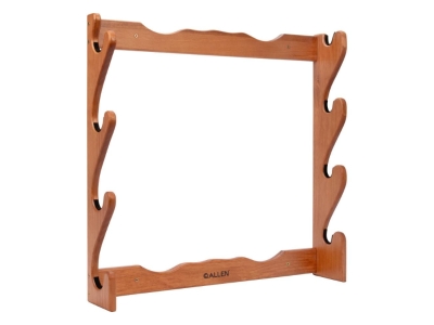 Allen 4-Gun Wooden Firearm Rack