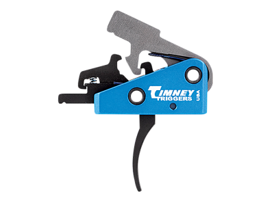 Timney Triggers AR Targa 2-Stage Trigger, Black/Blue