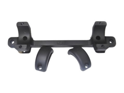 DNZ Scope Mount Ring Combo 1pc 30mm High Tactical, Black
