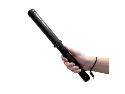 Guard Dog Sidekick StunGun Flashlight w AntiGrip Side Sparks