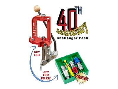 Lee Precision Challenger Press 40th Anniversary w/Breech Lock