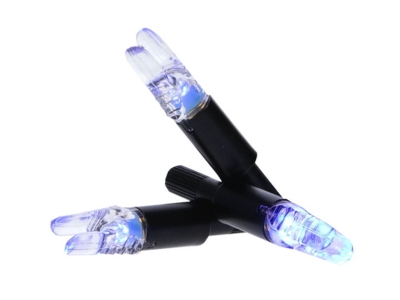 NAP Thunderglo Illuminated Nock Blue 6 Pack