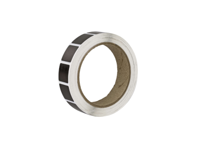 Action Target Inc Pasters Adhesive, 1000/Roll, Black