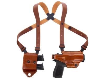 Galco Shoulder Holster, Fits Sig P320/M17 & M18/Taurus G2/G3 & G3C, RH