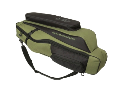 October Mountain The Narrows Crossbow Case Green/Black 37 in., Black/Green