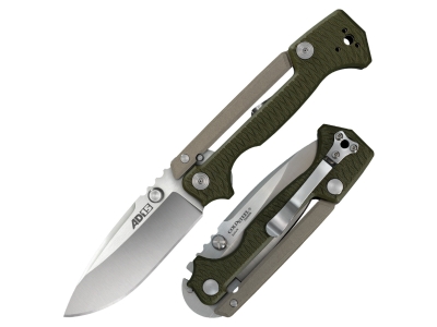 Cold Steel AD-15 (S35VN), OD Green, Ambidextrous, Pocket Knife