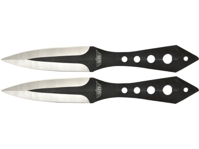UZI Set of Throwing Knives (Fixed Blade) w/Nylon Holster