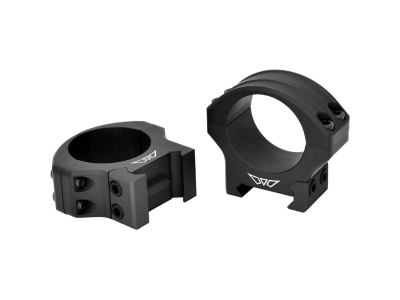 Warne Hyperlite Scope Rings, Matte Black