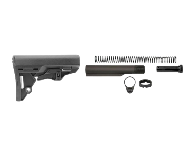 TacFire 6-Pos Collapsible Stock Kit, Black