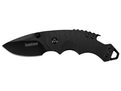 Kershaw 2.40" Folding Pocket Knife 8Cr14MoV Black Oxide GFN Handle