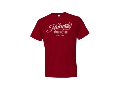 Hornady Vintage Script, Extra Large, Red