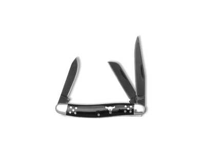 ABKT Cattleman Stockman Cattle Knives, Black