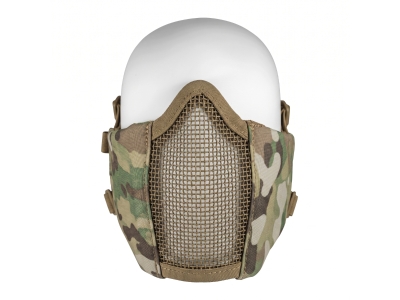 Air Raid Airsoft Mesh Camo Mask Soft Side w/ Ear Protection