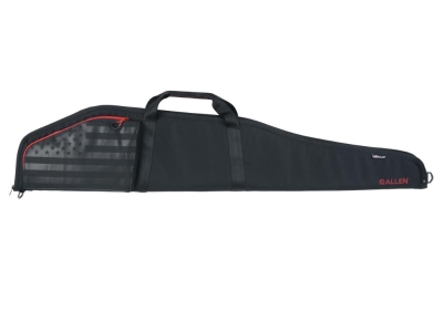Allen Lincoln Lockable Rifle Case with Flag, Black