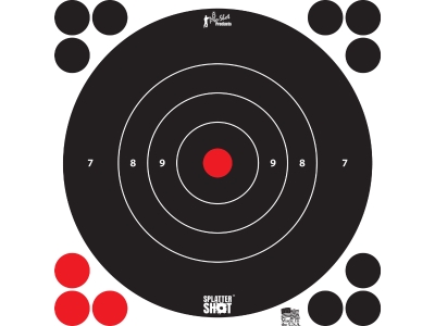 Pro-Shot SplatterShot Self-Adhesive Paper Black/White 8", 6