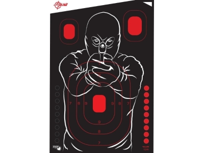 Allen EZ Aim Splash Reactive Paper Shooting Targets, 5 Count, None