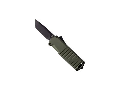 Tekto A2 Badger OTF Automatic Knife, OD Green