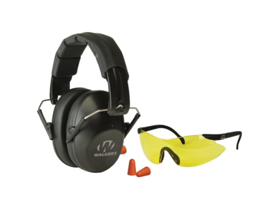 Walkers Pro Low Profile Folding Muff Glasses Plugs Combo