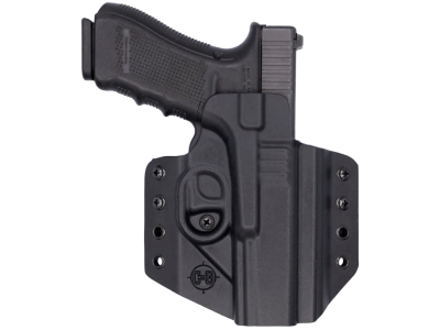 C&G OWB Holster, Fits Glock 17/22/47, Black, Right