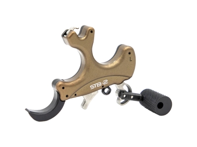 Scott Archery ST2-b Release, 3 Finger, Hinge Back Tension, Tan