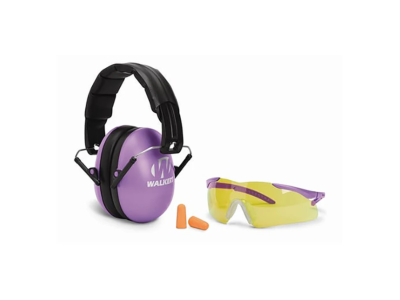 Walkers Youth And Women Folding Purple Muff Combo Kit
