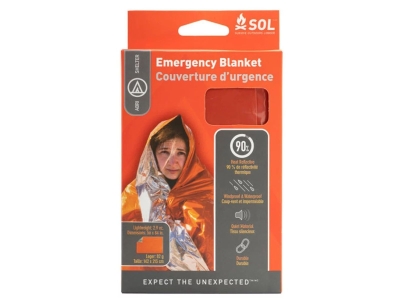 SOL Emergency Blanket, Orange