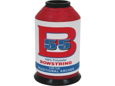 BCY B55 Bowstring Material Red 1/4 lb.