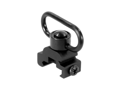 AIM Sling Mount W/Quick Release Push Button Swivel, Black