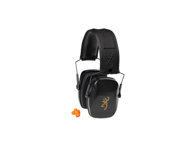Browning Buckmark III Hearing Protector, Black/Gold