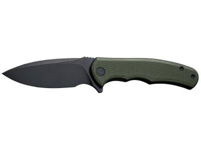 Civivi 2.98" Folding Drop Point D2 OD Green G10 Handle Plain