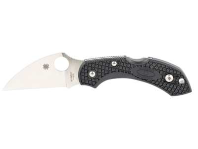 Spyderco 2.28" Wharncliffe VG-10 Blade Black FRN Folding Pocket Knife