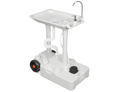 Hike Crew Portable Sink & Hand Washing Station, 30L Water Tank, White