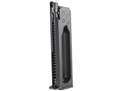 WellFire 16 Round Single Stack 1911 CO2 Magazine, Black
