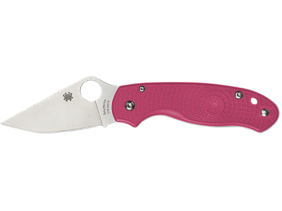 Spyderco 2.93" CTS BD1N Blade Pink FRN Handle Folding Pocket Knife