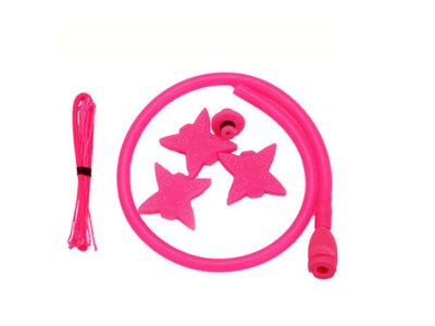 TruGlo Archery Bow Accessory Kit w/ Peep Loop Kisser Silencers, Pink