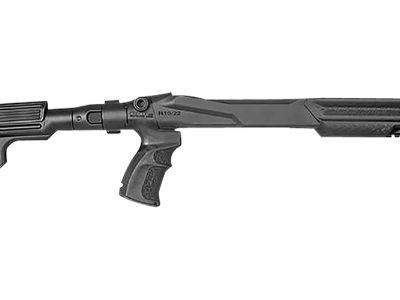 FAB Defense Left-Folding Precision Stock w/ Cheek-Rest for Ruger 10/22