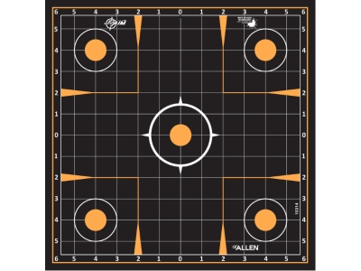EZ Aim Splash Reactive Adhesive Paper Shooting Targets