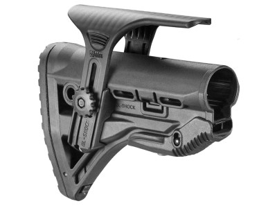 FAB Defense Buttstock w/ Adjustable Cheek-Rest for AR-15/M4/M16