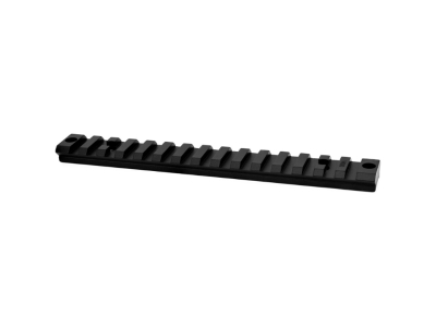 Warne Vapor Picatinny Rail, Matte Black